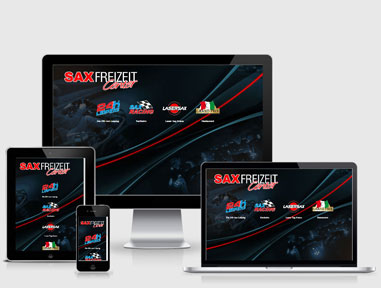 Responsive Webdesign für Saxfreizeitcenter